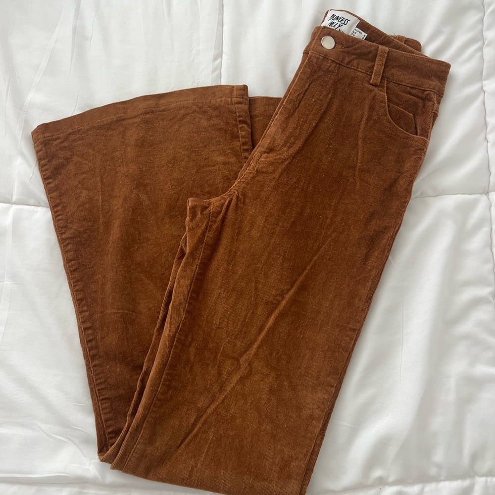 princess polly flare corduroy pant